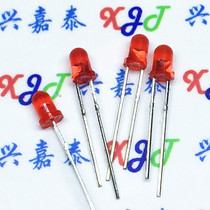 3MM red red red bright luminous tube LED LED red LED red luminous tube