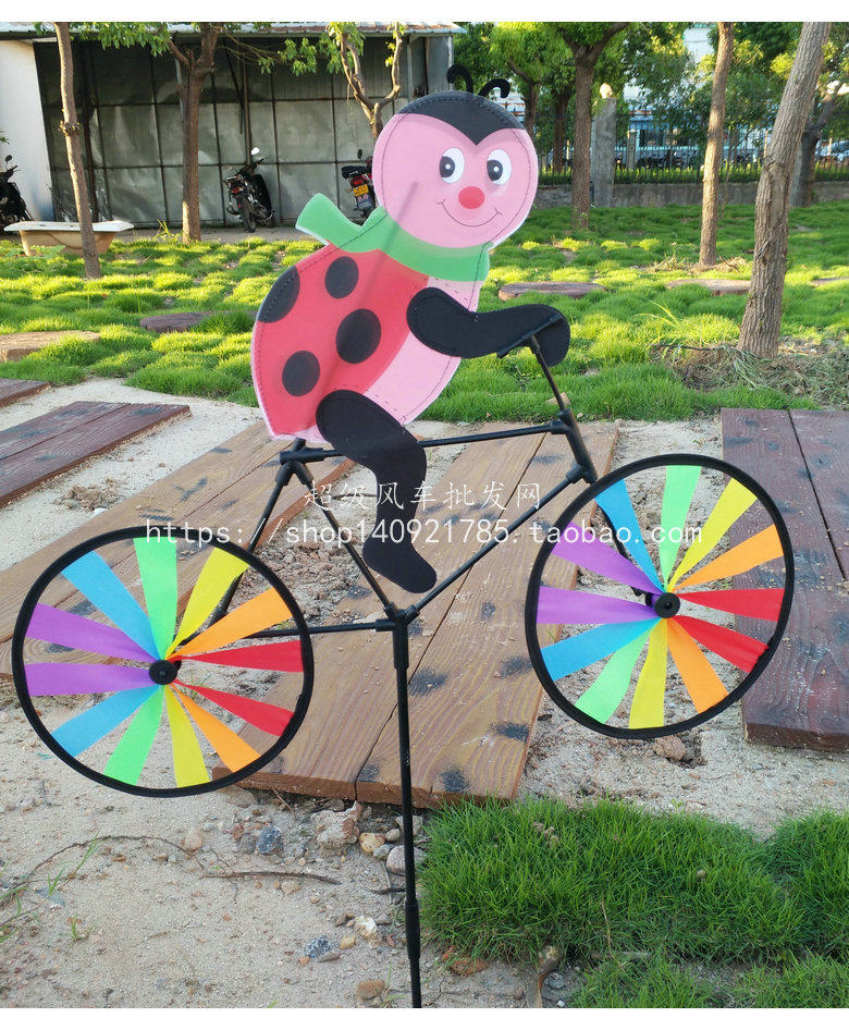 Cartoon Windmill Handmade Puzzle Children's Festival Gifts Toy Building Tray Attractions Adorable Animals Stomaty Bike Windmills