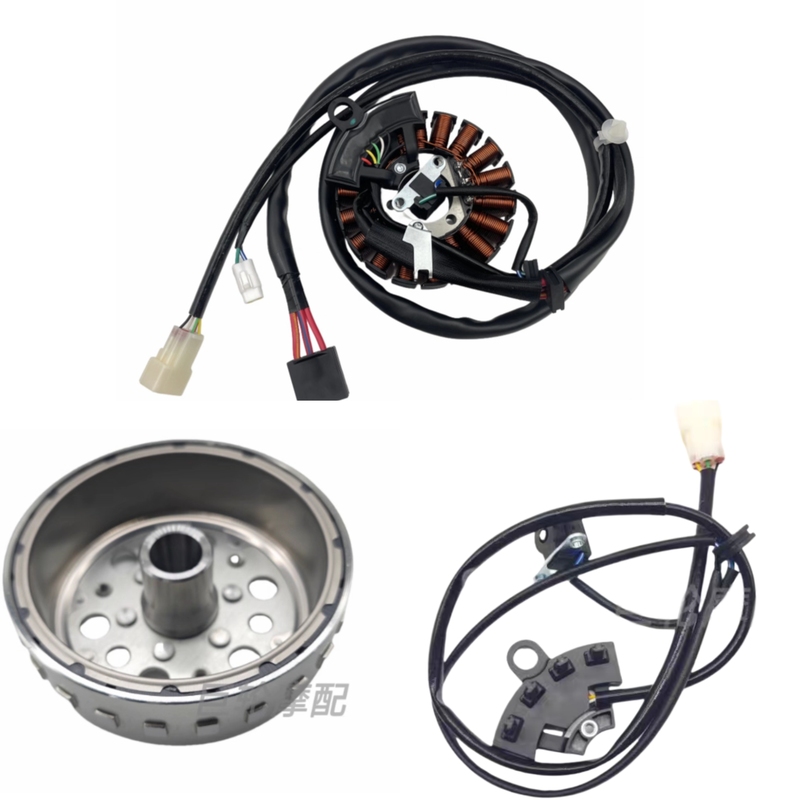 Suitable for Longjia Victoria 150Sixties Lj150T-3G Water-Cooled Original Magneto Coil Assembly Suitable for Longjia Victoria 150Sixties Lj150T-3G Water-Cooled Original Magneto Coil Assembly