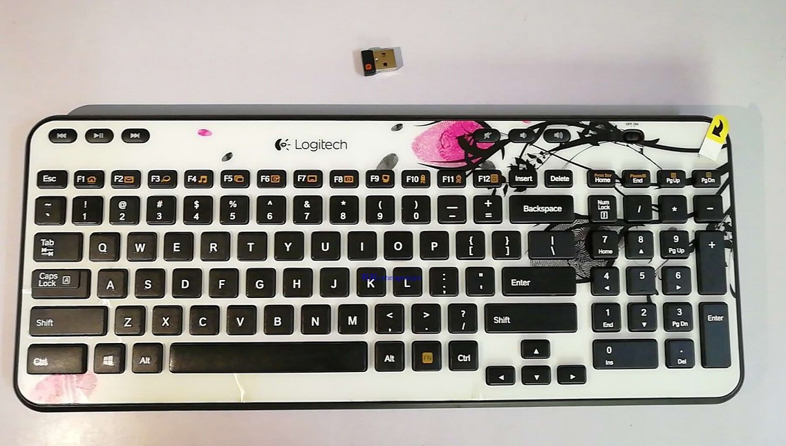 Original Logitech Logitech K360 K365 wireless keyboard + Logitech Unilink six-way receiver