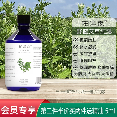 Гидролат с горькой полынью, тонер, влажный спрей, 500 мл, против темных кругов под глазами