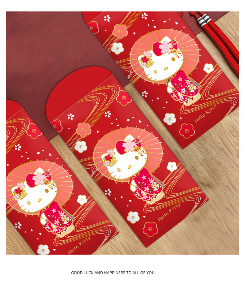 Подробная информация о японской вишне цветет красные конверты_05.jpg