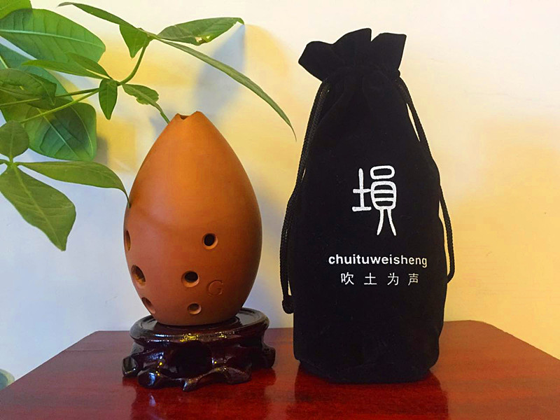 Pear teaching giảng dạy chuyên nghiệp tám lỗ gốm đen · gốm đất nung tune F giai điệu G nhạc cụ dân tộc làm bằng tay đàn tì bà