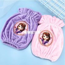 Sophia childrens sleeves girls fleece anti-dirty autumn and winter toddler baby little girl cute cartoon sleeve suede