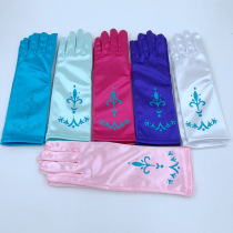 Frozen Aisha Princess Gloves Childrens Performance Jewelry Aisha Girl Girl Aisha White Snow Gloves