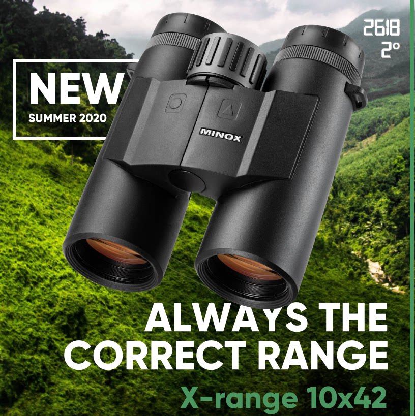 MINOX's new cost-effective rangefinder X-RANGE10x42 this fall