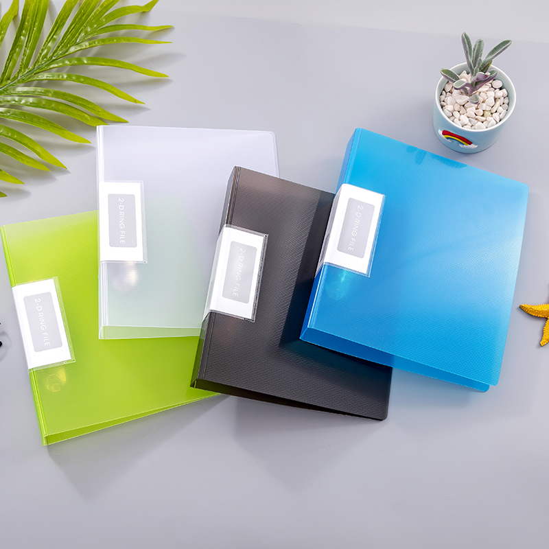 a5 File Volume Multi-layer folder 100 Page 32K Student with letdown card bag loose-leaf information clip Ticket containing book