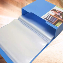 Information Book a4 Paper containing folder Multilayer inserts page 60 Page transparent plastic film Students paper clip Clip Clips