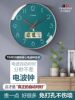 Timess Clock Wall Clock for Living Room Home Use 2025 New Model Light Luxury Wall Clock No-Drill Silent Radio-Controlled Clock Wall-Mounted