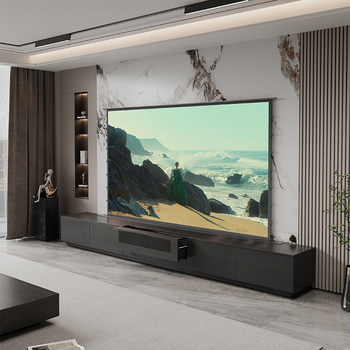 Automatically Elevating Screen Laser Tv All-In-One Smart Retractable One-Button Lift 88/100/ 120inch Special Tv Cabinet