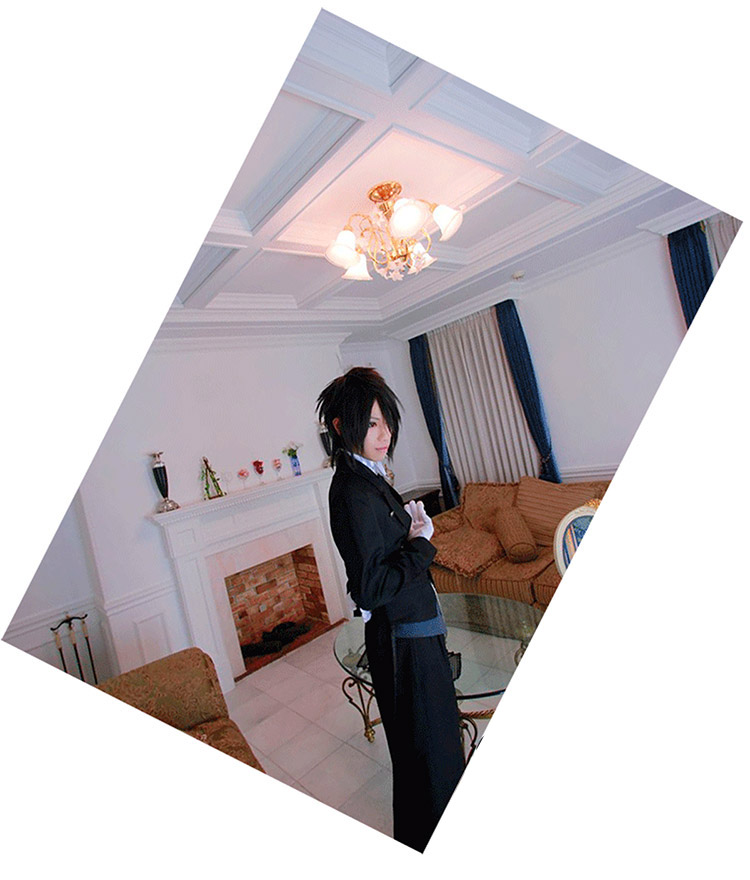 Black deacon COS quần áo Sebastian nam đen quản gia ăn mặc tuxedo cosplay nam và nữ show anime ero cosplay