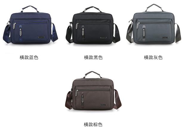 New Oxford vải nam kinh doanh túi nam Hàn Quốc túi đeo vai túi bình thường thủy triều Messenger túi vải túi chéo may balo