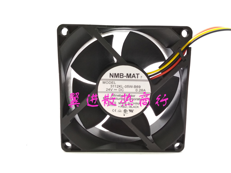 3112KL-05W-B69 B60 original NMB-MAT 24V 0 28A boring converter cooling fan