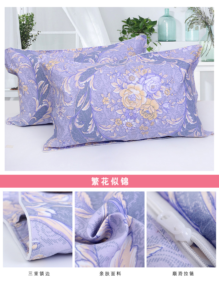 Pillowcase cặp người lớn tải lớn duy nhất gối với đơn giản dày ký túc xá sinh viên gối đặt gối bìa