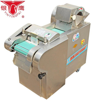 Silver Eagle multi-function vegetable cutting machine commercial large-scale fully automatic electric canteen kitchen rhizome fruit and vegetable sliced ​​diced
