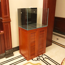 Mi Xiong sea water tank Golden Crystal super white fish tank sea tank coral tank medium ultra white tank 60 square bottom filter cylinder 5 line Ultra White