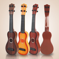 Jouet pour enfants Puzzle Four-string Simulation Can Play Fruit Enlightenment Guitar Fabricant Mini Baby Gift Small Gift