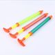 Children's beach water toys batch pull-type extended water gun transparent water pump outdoor drift water gun