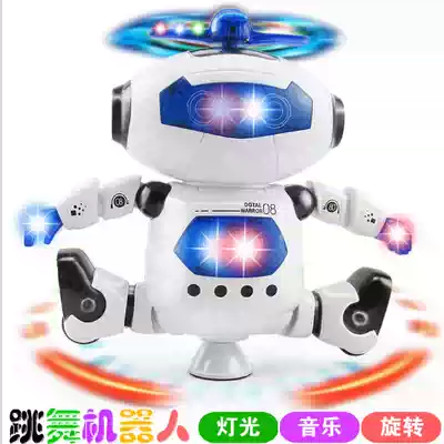 New smart electric hip-hop robot light music infrared boy girl gift children's toy wholesale