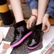 Giày cao gót đế xuồng dễ thương cho bé gái thoải mái không thấm nước mưa chống trượt học sinh giày cao nước giày cao su thoáng khí