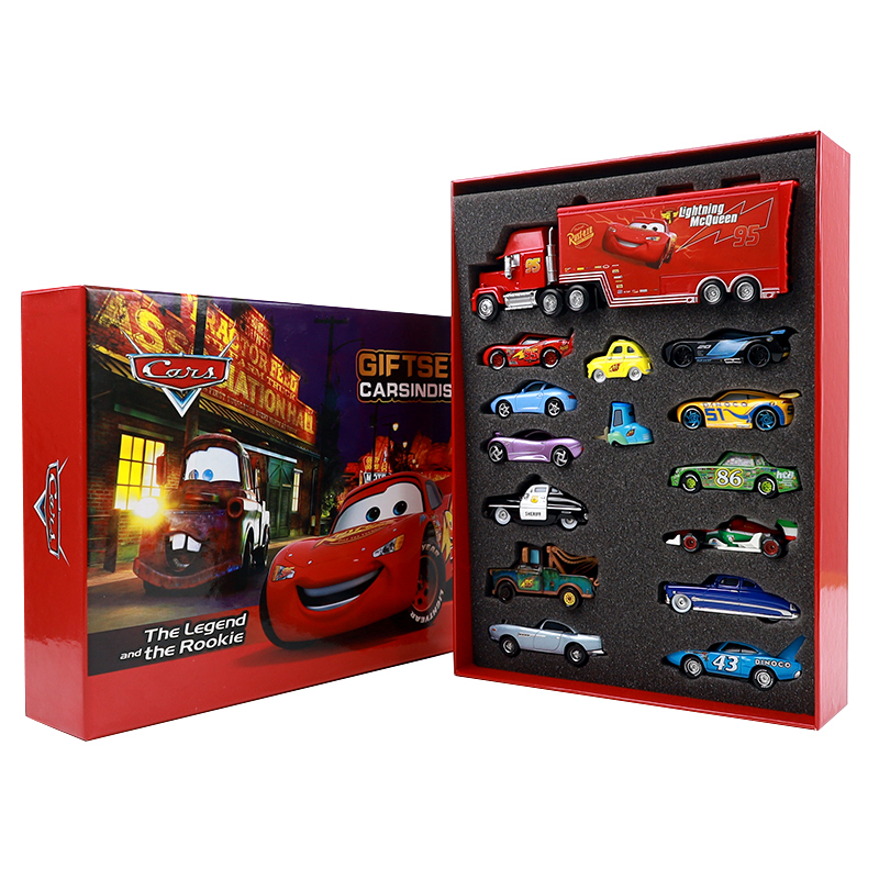 Cars Alloy Toy Car Model Lightning Mcqueen Gift Box Set Children's Gift for Boys Cars Alloy Toy Car Model Lightning Mcqueen Gift Box Set Children's Gift for Boys