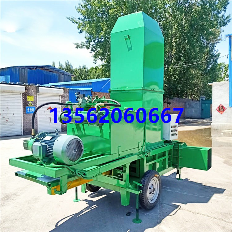Cable grass corn straw silage block press Hydraulic packing machine garlic grass press press