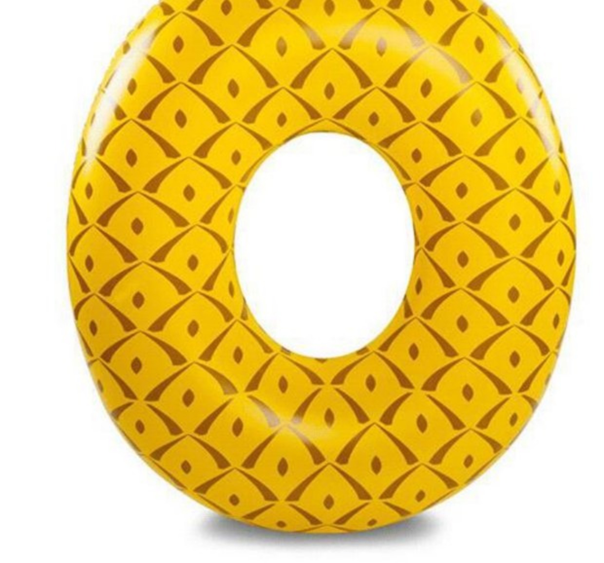 Kỳ nghỉ bên bờ biển dứa dưa hấu phao cứu sinh flamingo donut bơi vòng dày để tăng vòng bơi người lớn phao hồ bơi