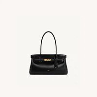 New JW PEI Briefcase Women's 2025 New Yara Portable Shoulder Underarm Bag Niche Design Baguette Bag