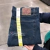New York Run American Levis Levis Male REGULAR FIT Dark Straight Jeans phong cách thời trang nam Cao bồi