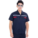 Летняя антистатическая тонкая дышащая износостойкая футболка для работы, короткий рукав