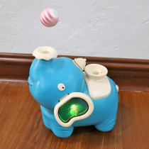Childrens spray baby elephant toys will top the ball and blow the ball electric universal wheel walking boys and girls early education educational toys