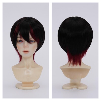 taobao agent Eight -year -old shop ten colors, Meitai wig BJD wig teenager hair color short hair