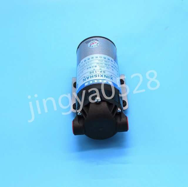 Shanghai Xinxishan miniature ແຮງດັນສູງ diaphragm pump DP-130 ປັ໊ມນ້ໍາ RO pump ຕົນເອງ priming pump DC 12V24V