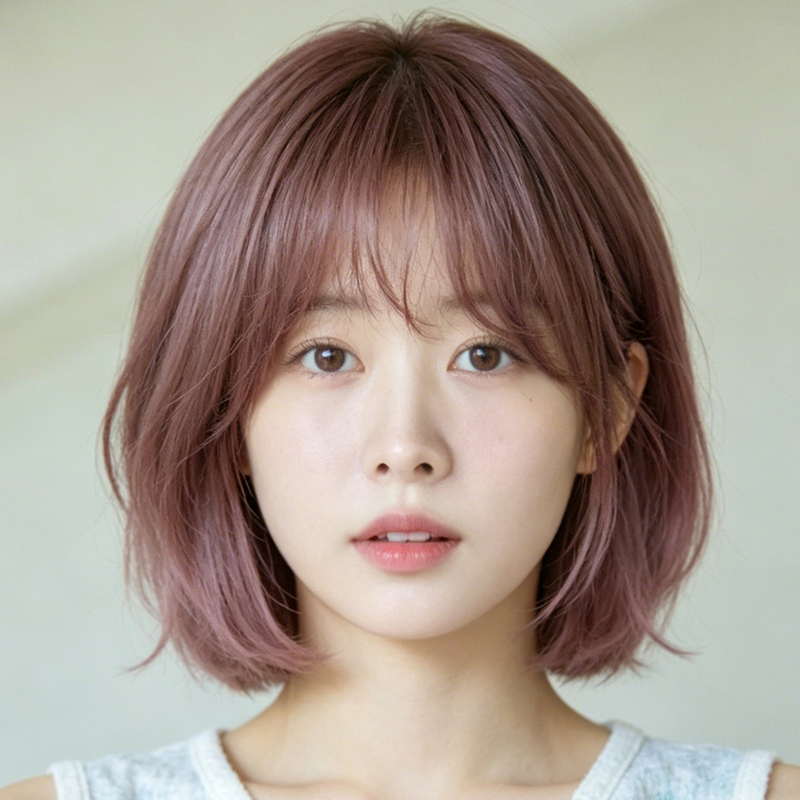 Summer Wig Full Headpiece for Women, Real Hair, Colored Hair, Fashionable, Age-Reducing, Trendy, Updo, Brightening, Summer Style Summer Wig Full Headpiece for Women, Real Hair, Colored Hair, Fashionable, Age-Reducing, Trendy, Updo, Brightening, Summer Style