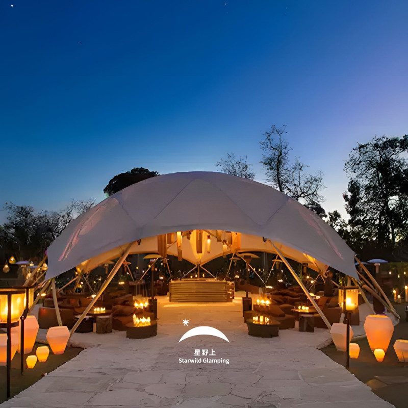 Сферическая глэмпинг-палатка Glamping Hoshino JLF-P2