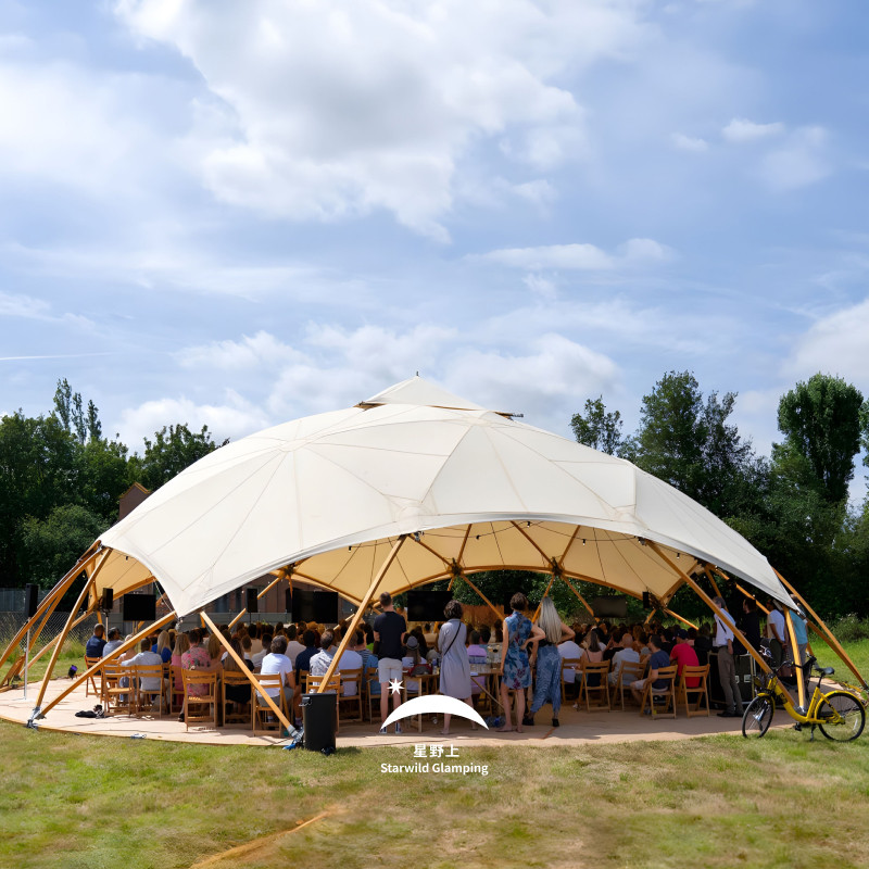 Сферическая глэмпинг-палатка Glamping Hoshino JLF-P2