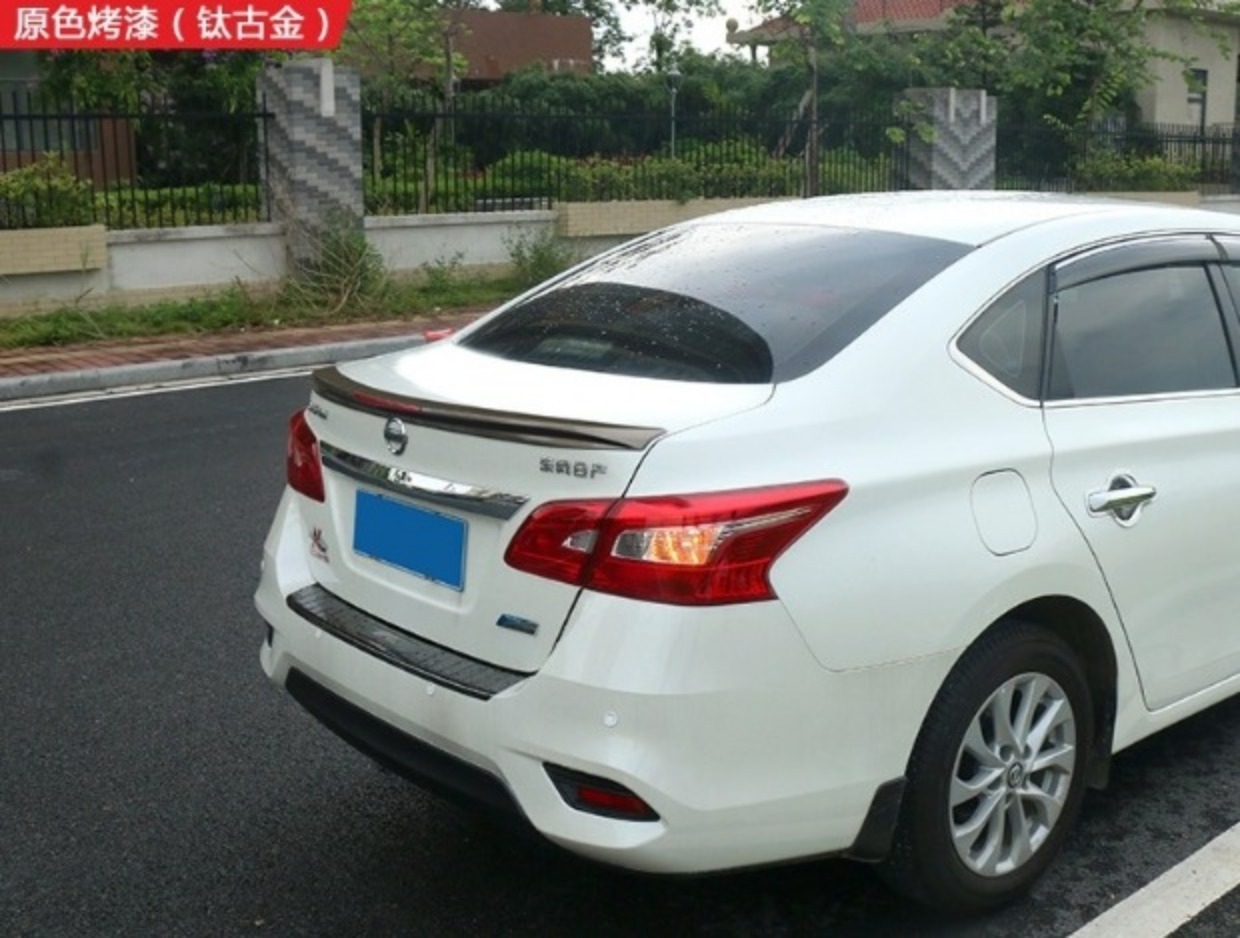 Chuyên dụng để 12-18 mới sylphy sửa đổi đuôi sylphy phụ kiện trang trí sơn miễn phí đấm cánh cánh