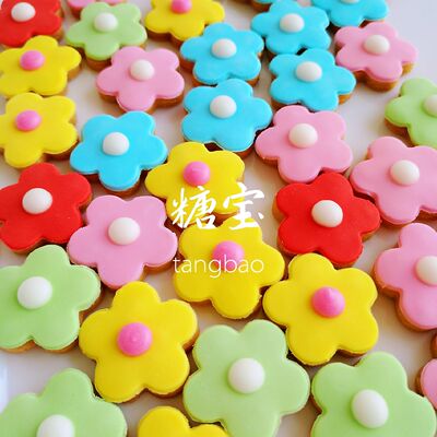 Sugar Candy Cookies, Plum Blossom Qixi Festival gifts, coffee, desserts, party desserts, children's snacks, Valentine's Day