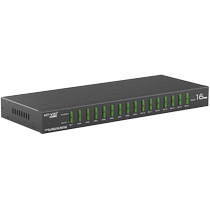 Maxtor Vimoment automatic kvm switch 16-port VGA display multi-computer host screen monitoring mouse and keyboard sharer sixteen-in-one-out industrial-grade screen cutter