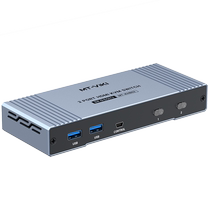 Maxtor KVM switch 2-port HDMI two-in and one-out high-definition 8K display multi-computer host screen monitoring mouse and keyboard sharing four-in and one-out screen cutter 4 ports