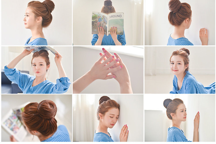 Extension cheveux - Chignon - Ref 240628 Image 6