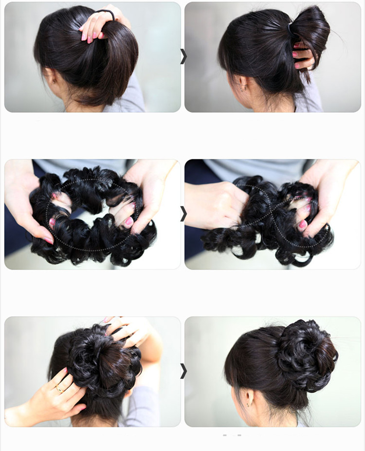 Extension cheveux - Chignon - Ref 234584 Image 17