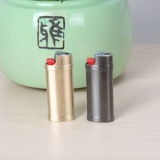 Взрывобезопасная одноразовая старомодная металлическая зажигалка, Франция, делается под заказ