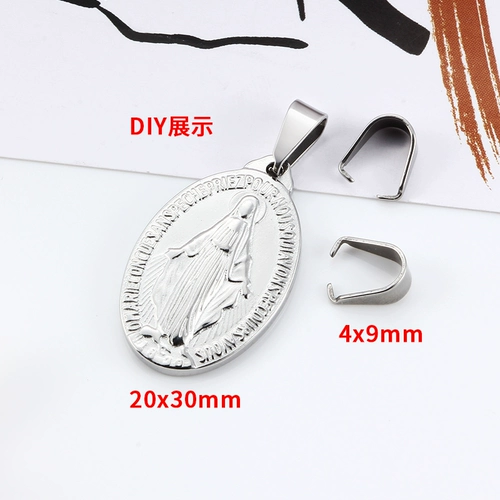 Аксессуар из нержавеющей стали, модная подвеска ручной работы