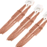 10 штук в упаковке, 2 мм, изысканное ожерелье из титановой стали с крестом, цепочка на ключицу, свитер, простая креативная подходящая цепочка своими руками