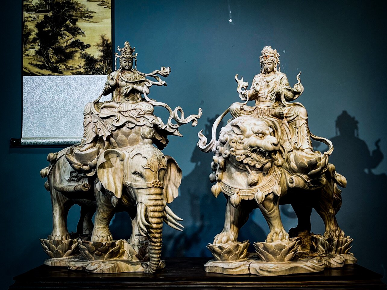 Guanyin BodhisattBodhisattva Sakyamuni Everest is dedicated to Buddha's home company Clubhouse Feng Shui Strokes of Art