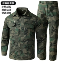 Чистый хлопок [зеленый лес 9 карманов]