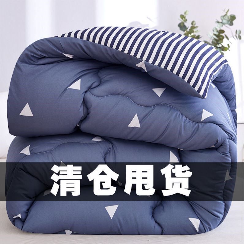 Heating the quilt winter is the summer cool four seasons thin spring and autumn core student dorm cotton bedding space conditioning 1