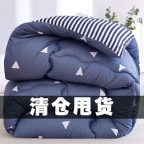 Thickened quilt winter quilt summer cool four seasons thin spring and autumn quilt core single student dormitory cotton quilt too air-conditioned quilt 1