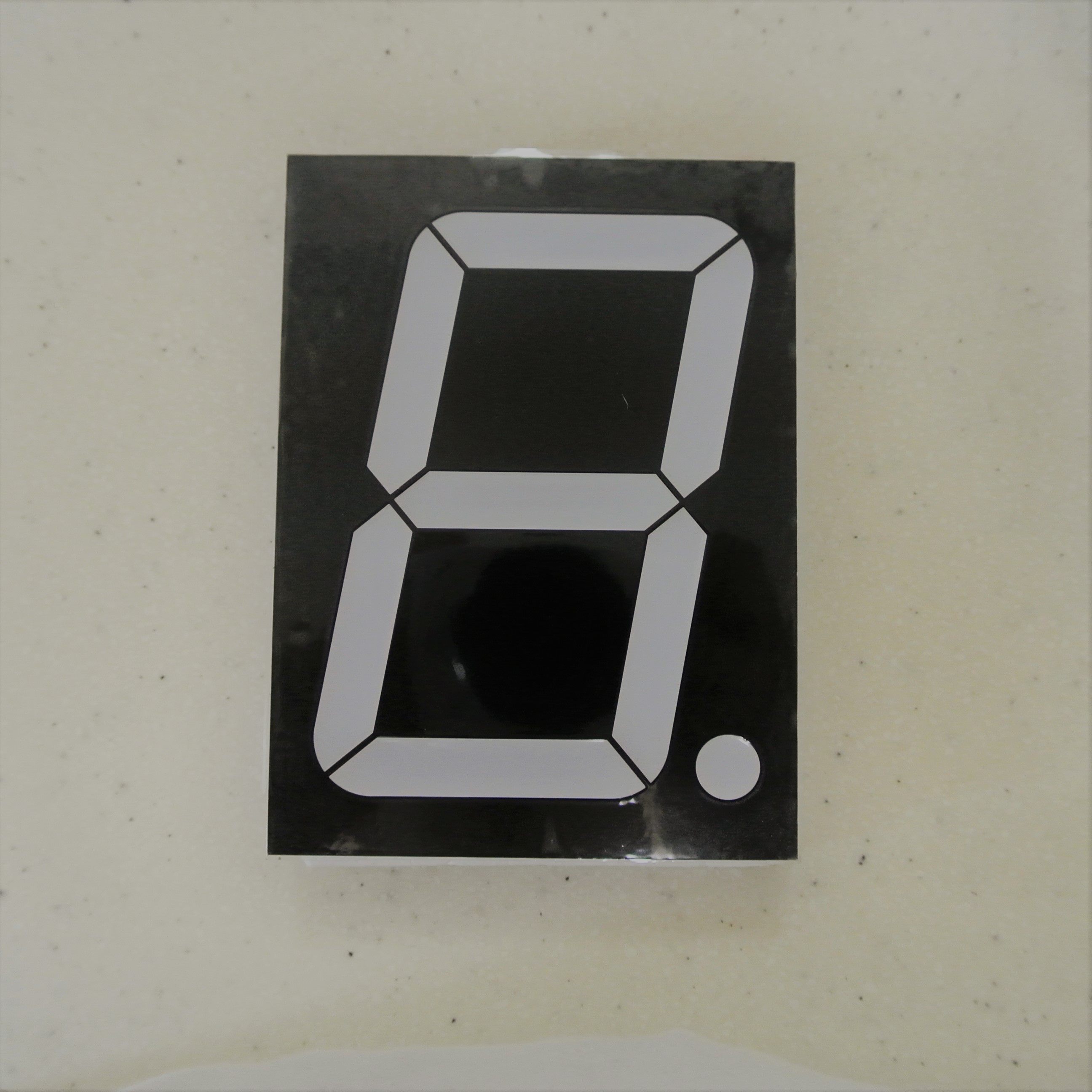 4 inch digital tube ultra high brightness red light 4 inch 1 position digital tube (2 and 4 strings 8v voltage 58 core)